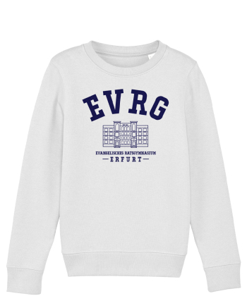 Sweatshirt | Kinder | white - EVRG