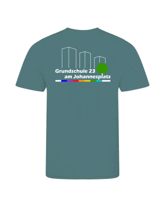 Funktionsshirt Kinder | seafoam | Grundschule 23 am Johannesplatz