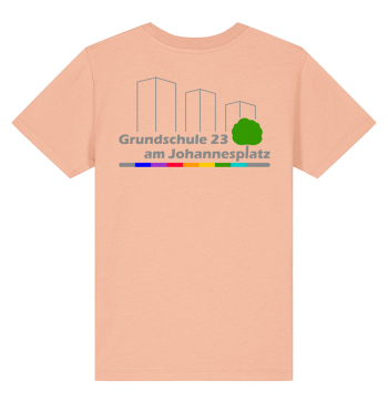 T-Shirt Unisex | fraiche peche | Grundschule 23 am...