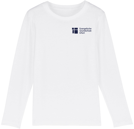 T-Shirt Langarm | Kinder | weiß | Evangelische Grundschule Erfurt
