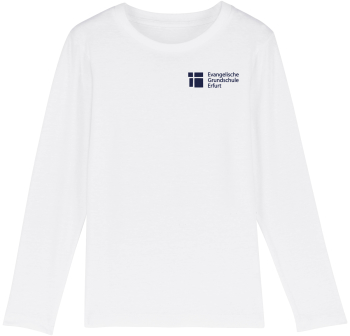 T-Shirt Langarm | Kinder | weiß | Evangelische...
