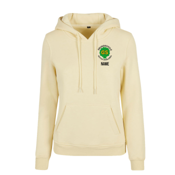 Hoodie Build Your Brand | Ladies Heavy Hoody Damen | Soft Yellow | Grundschule Gotha-Siebleben