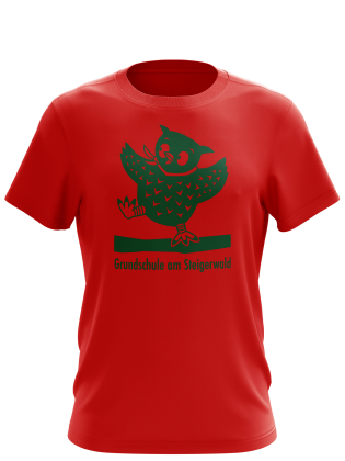 T-Shirt | Kinder | rot | Grundschule am Steigerwald...