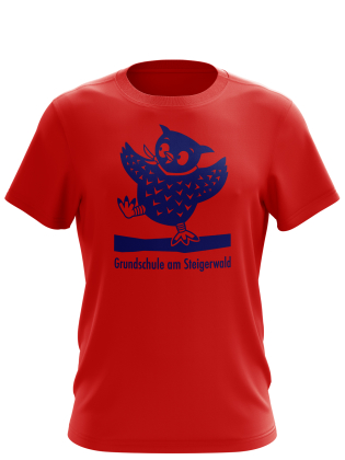 T-Shirt | Kinder | rot | Grundschule am Steigerwald...