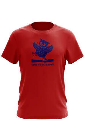 T-Shirt | Kinder/Unisex | rot | Grundschule am...