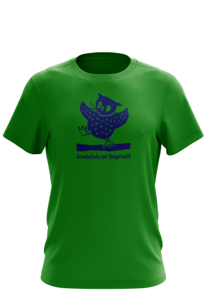 T-Shirt | Kinder/Unisex | grün | Grundschule am...