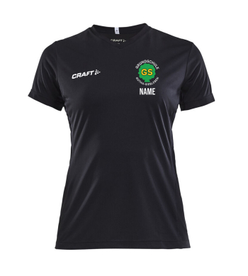 Sport-T-Shirt Craft | Squad Go Jersey Solid Damen | schwarz | Grundschule Gotha-Siebleben