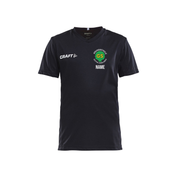 Sport-T-Shirt Craft | Squad Go Jersey Solid Kinder | schwarz | Grundschule Gotha-Siebleben
