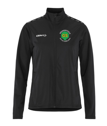 Trainingsjacke Craft | Squad Go FZ Jacket Damen | schwarz...