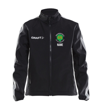 Softshelljacke Craft | Pro Control Softshell Jacket | Kinder | schwarz | Grundschule Gotha-Siebleben